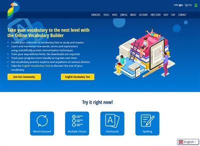 Online Vocabulary Builder