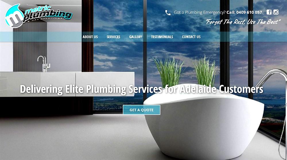 Metric Plumbing Website