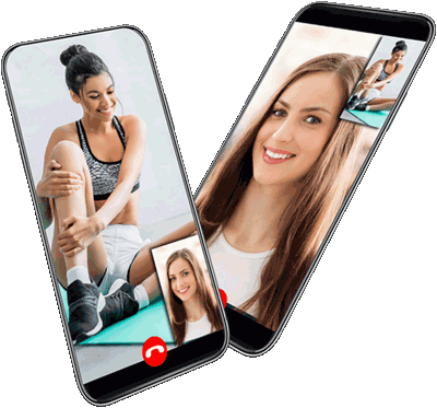 Mobile-friendly one-to-one video calls